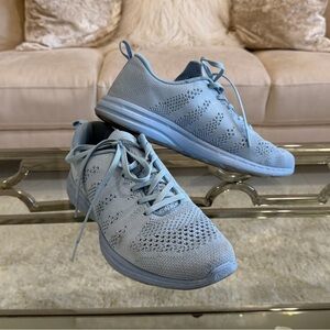 APL Light Blue Knit Athletic Sneakers